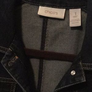 Blue jean denim jacket